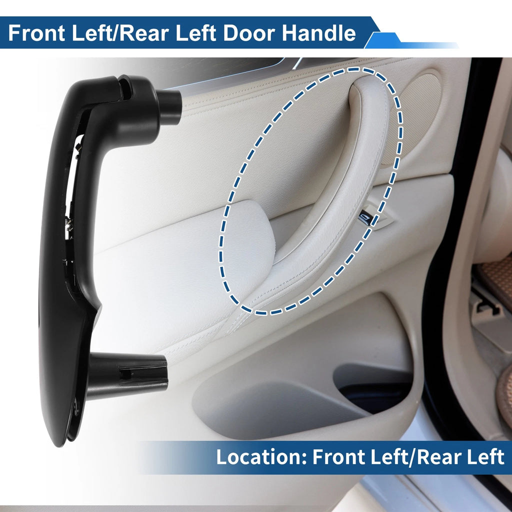 Front Passenger Side Inner Door Panel Handle for VW MK4 (1997–2006) No.1J0867171A