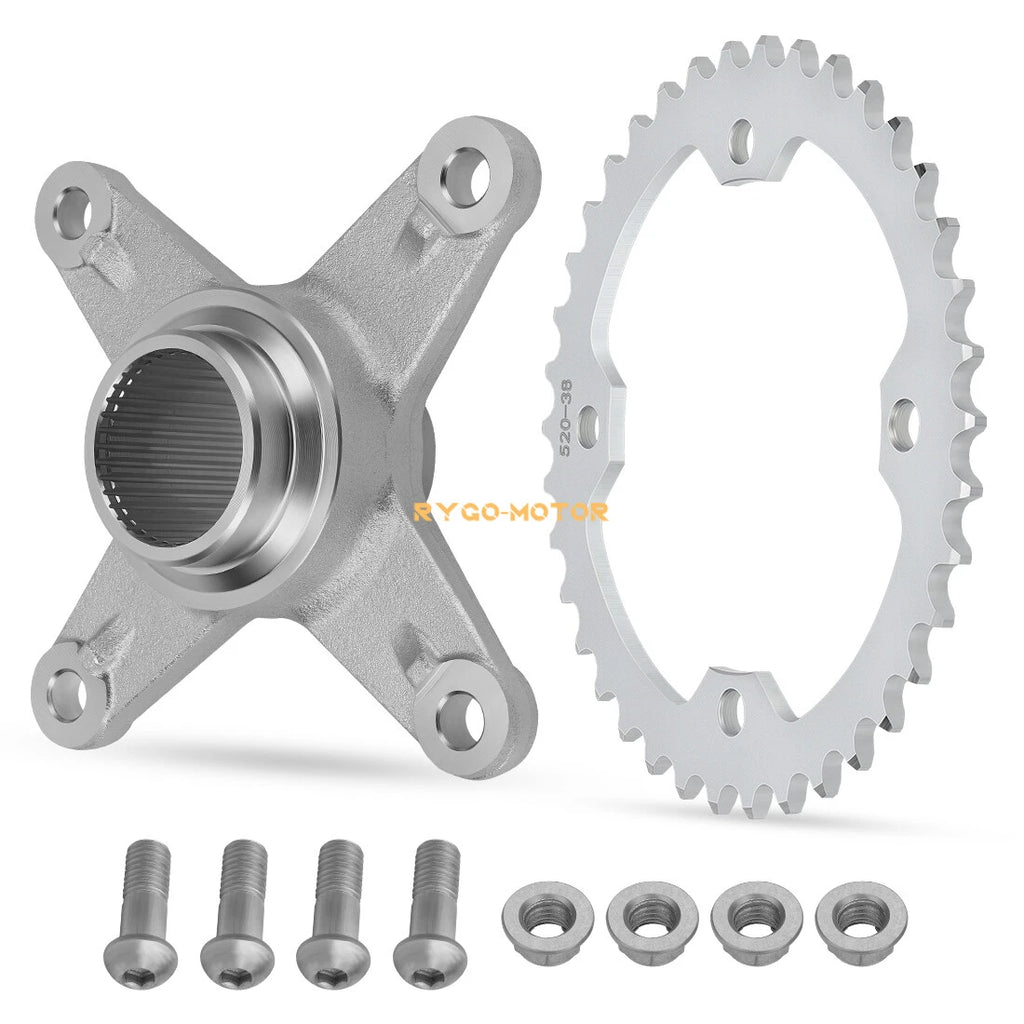 Rear Axle Sprocket & Mount Hub Collar Kit for Yamaha Raptor 250 350 (2004–2013)