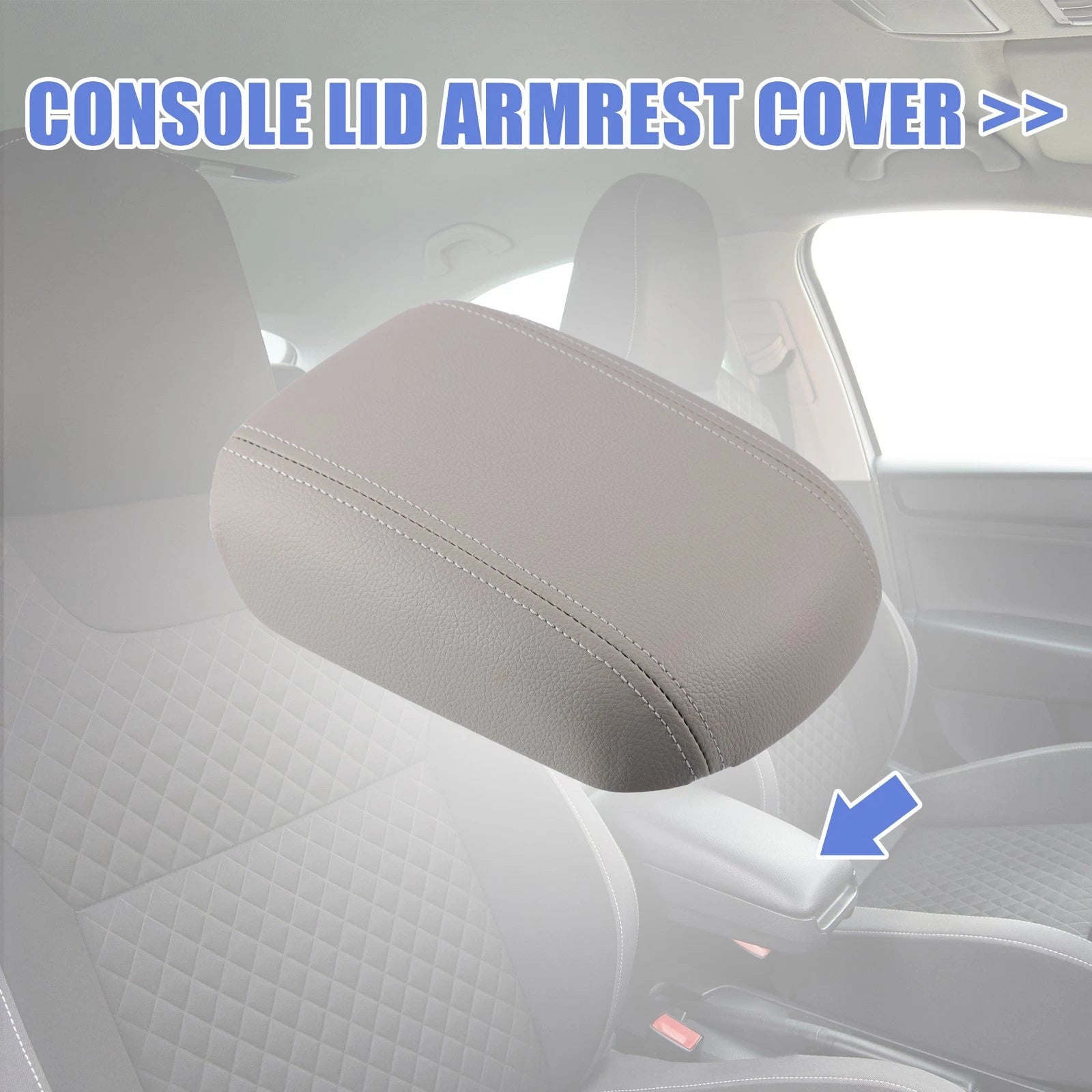 Car Center Console Armrest Cover Replacement for Chevrolet Cruze (2009–2014)