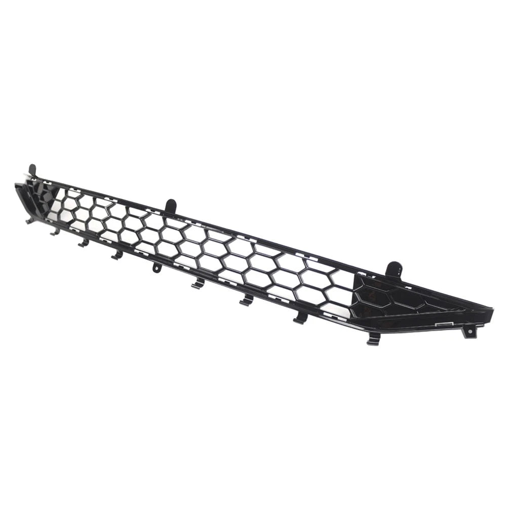 Front Bumper Lower Center Grille for Ford Focus (2018–2021) Glossy Black