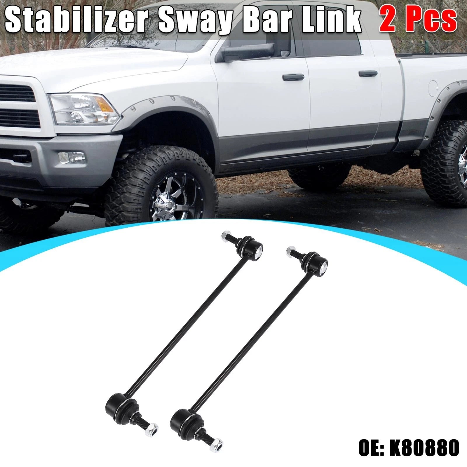 Sway Bar Links Front Replacement Left Right for Volvo Ford Mazda (2 Pack) (2000–2018)