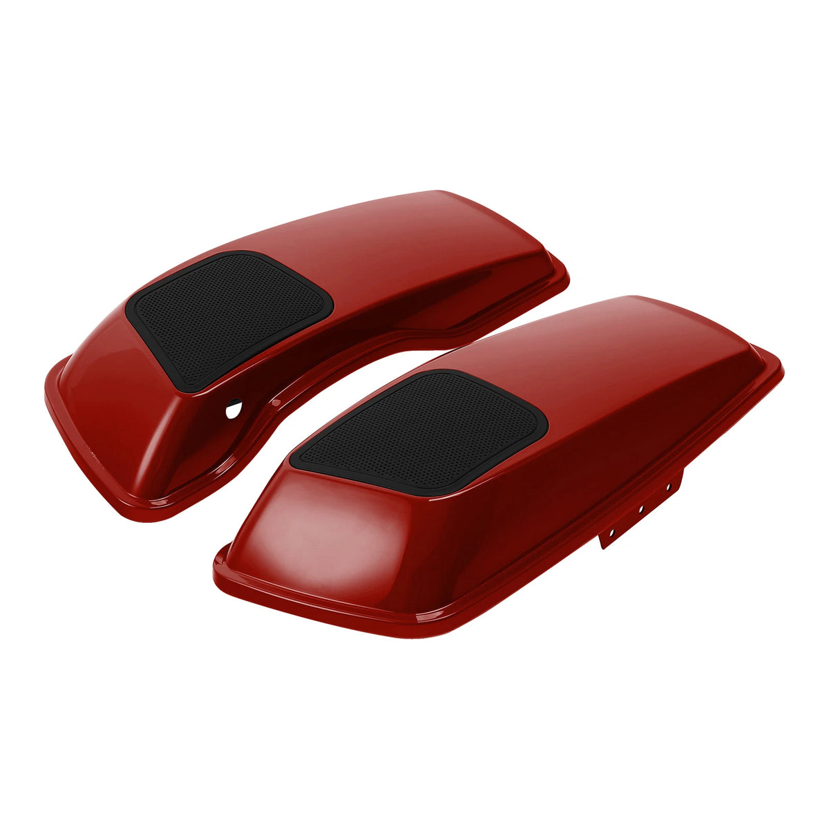 6x9" Saddlebag Speaker Lids for Harley Touring Road King (2014–2024) Wicked Red