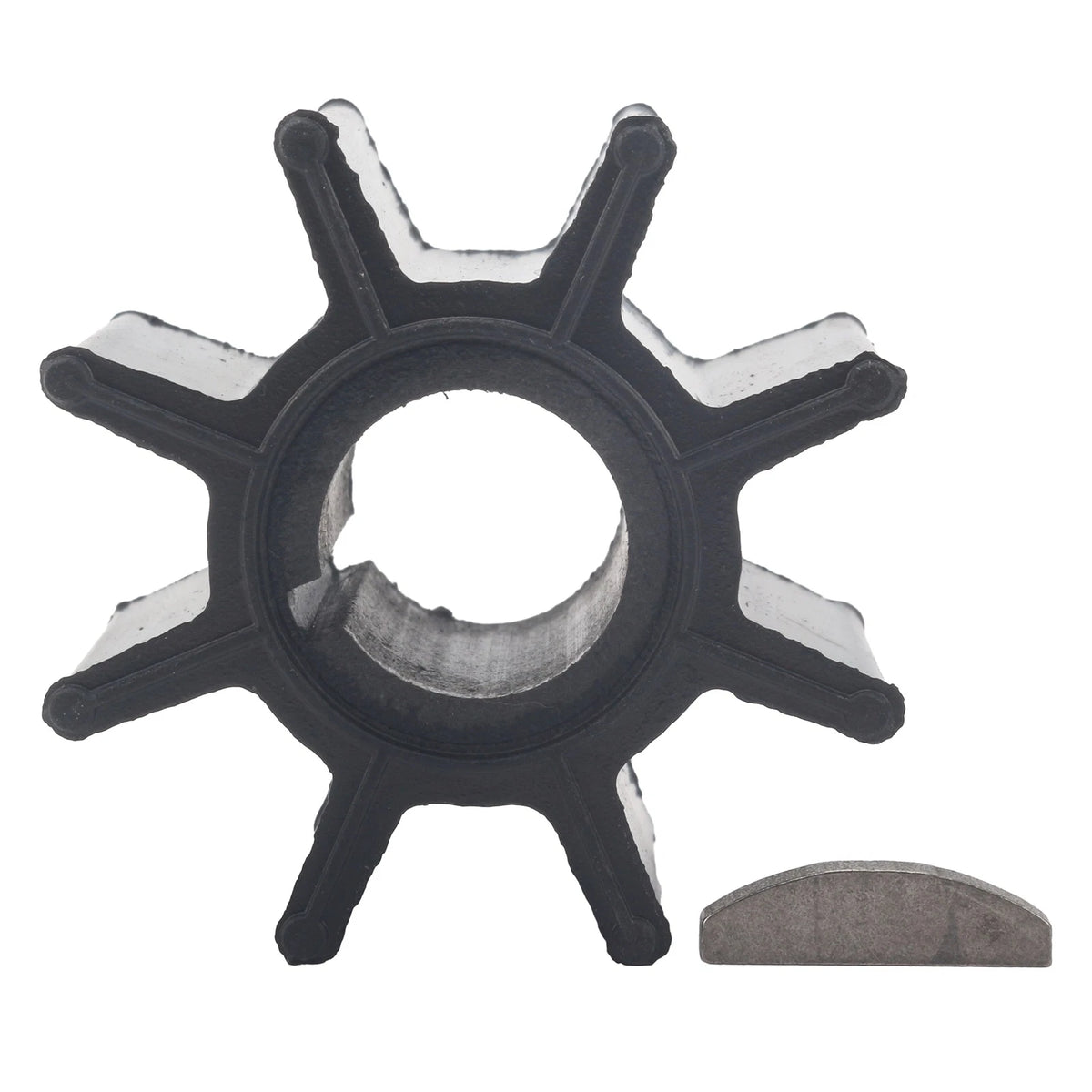 Water Pump Impeller & Key for Mercury 9.9 15 20 HP (1990–2023)