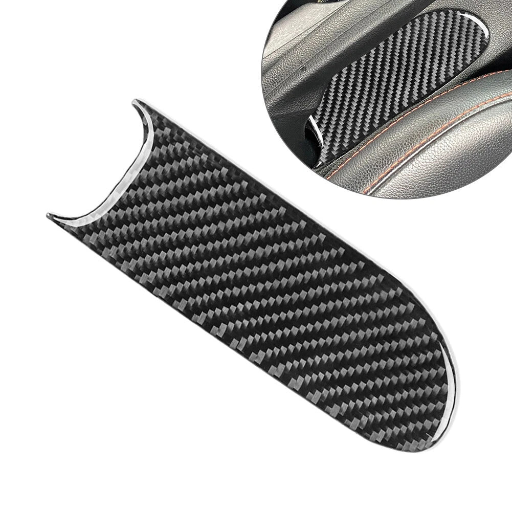 Carbon Fiber Handbrake Base Panel Cover Trim for Hyundai Veloster JS (2019–2023)