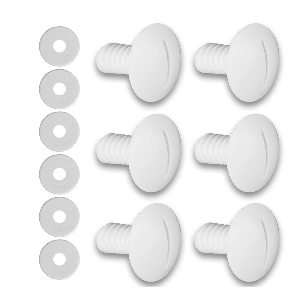 6-Pack Replacement Wheel Screws Kit for C-55 (C55)