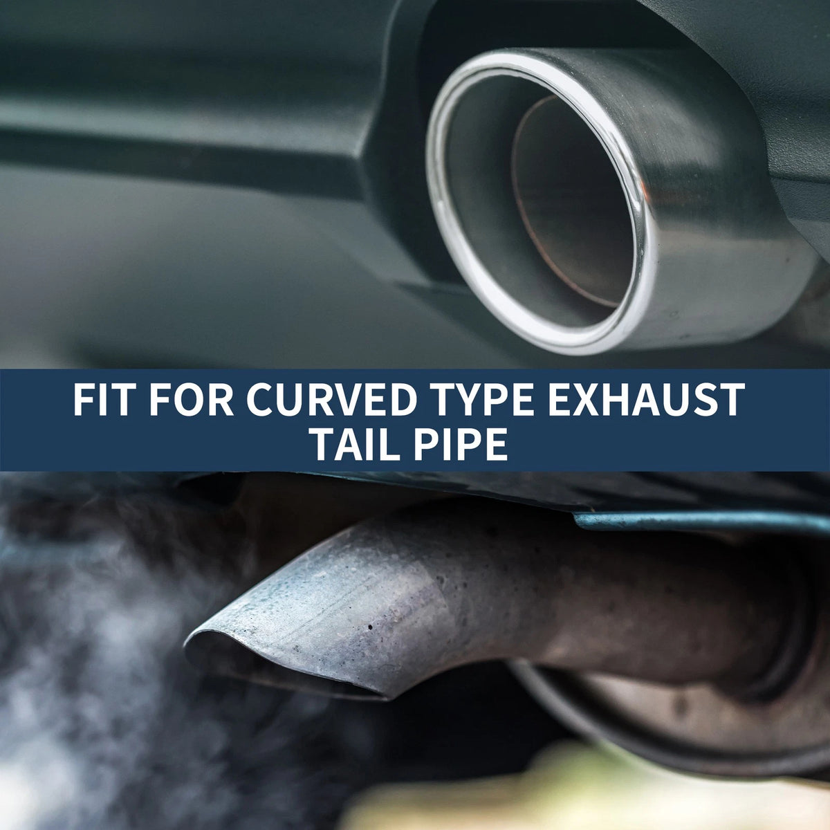 Exhaust Tip Slant 3.8 Inch Inlet for Toyota Land Cruiser (2023–2024)