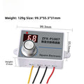 Digital Display AC Motor Controller 220V Speed Dimmer 1% Accuracy