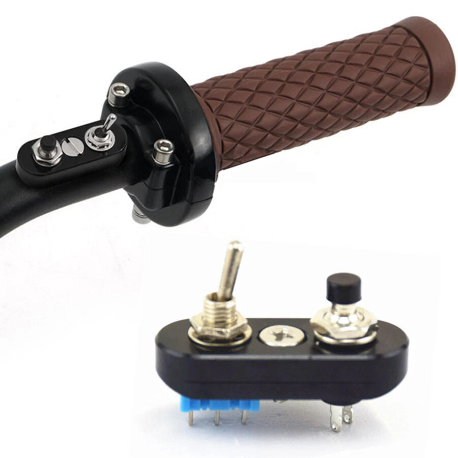 Handlebar Button Engine On/Off Toggle Switch for Motorcycle (Universal)