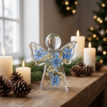 Memorial Angel Keepsake with Forget-Me-Not for Intimate Remembrance