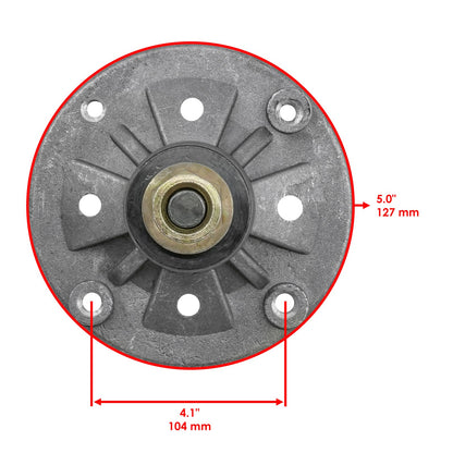 Spindle and Blade with Pulley for John Deere E130 S110 S120 X106 (42") (2006–2016)