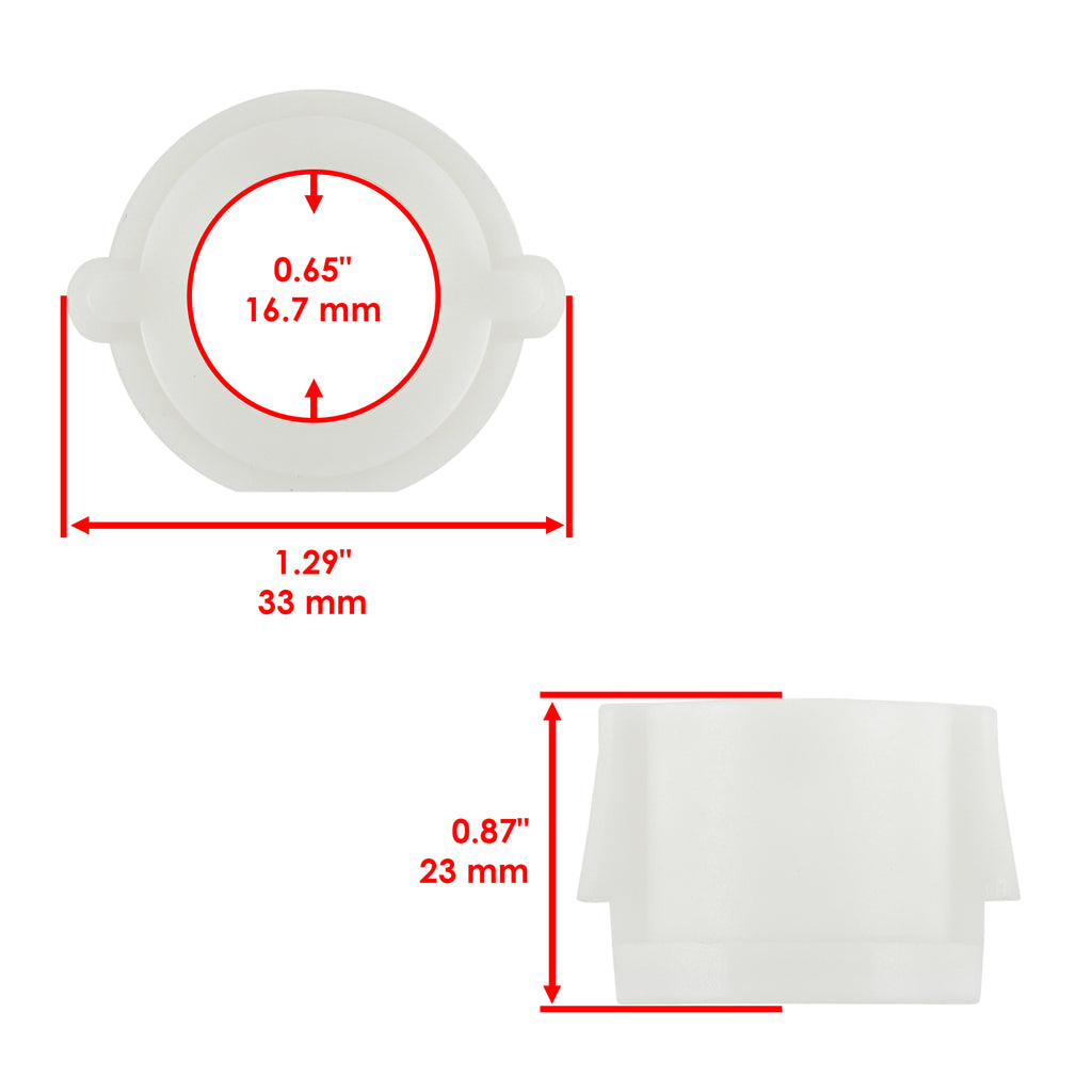 Steering Shaft Bushing 2 Pack Replacement for John Deere LA100–LA125 (2000–2007)