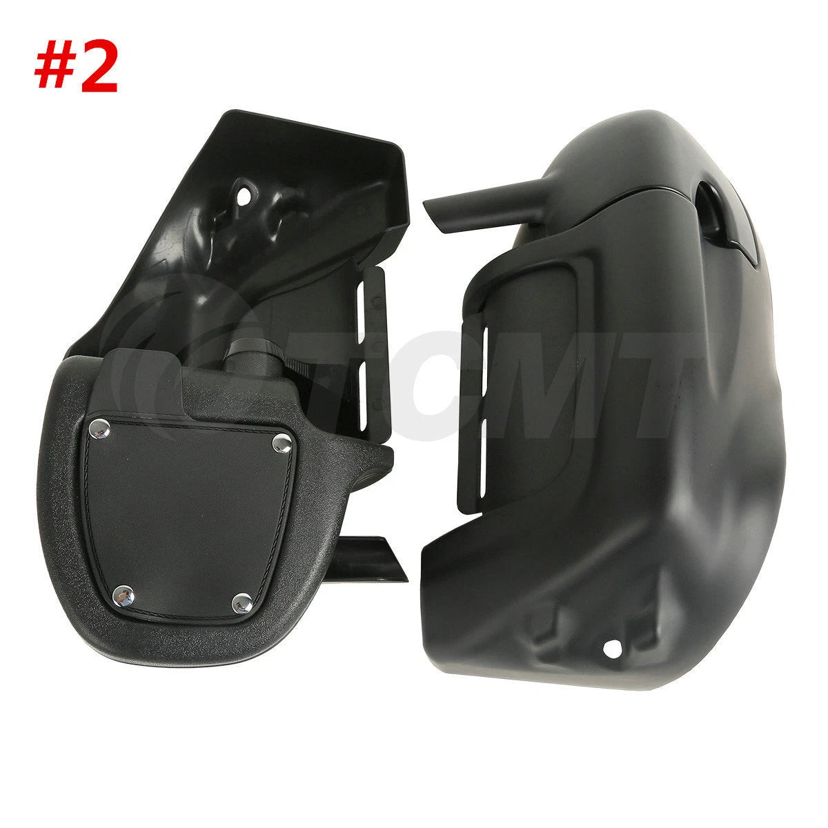 6.5" Speaker Box Pods for Harley Davidson Touring FL (2014–2023)