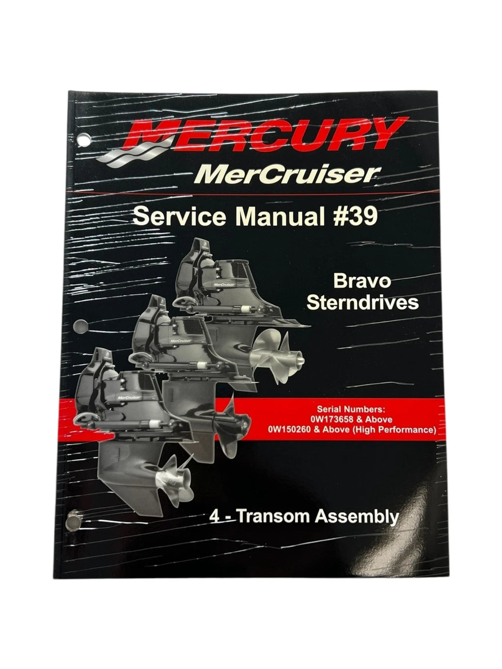 Transom Assembly for Mercury Bravo Sterndrive (90-865612040)
