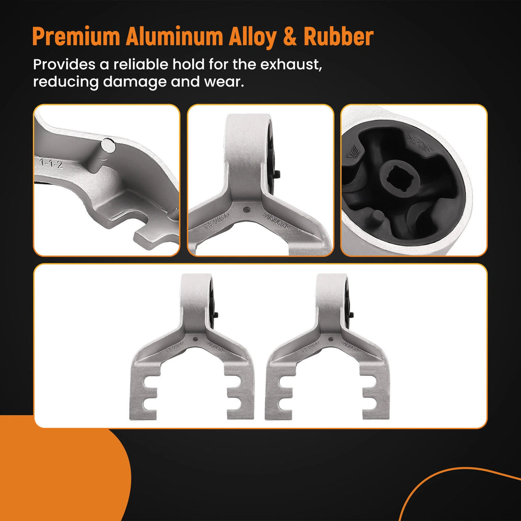2X Exhaust Tailpipe Mount Support Hanger Set for Ford Escape (2013–2019)