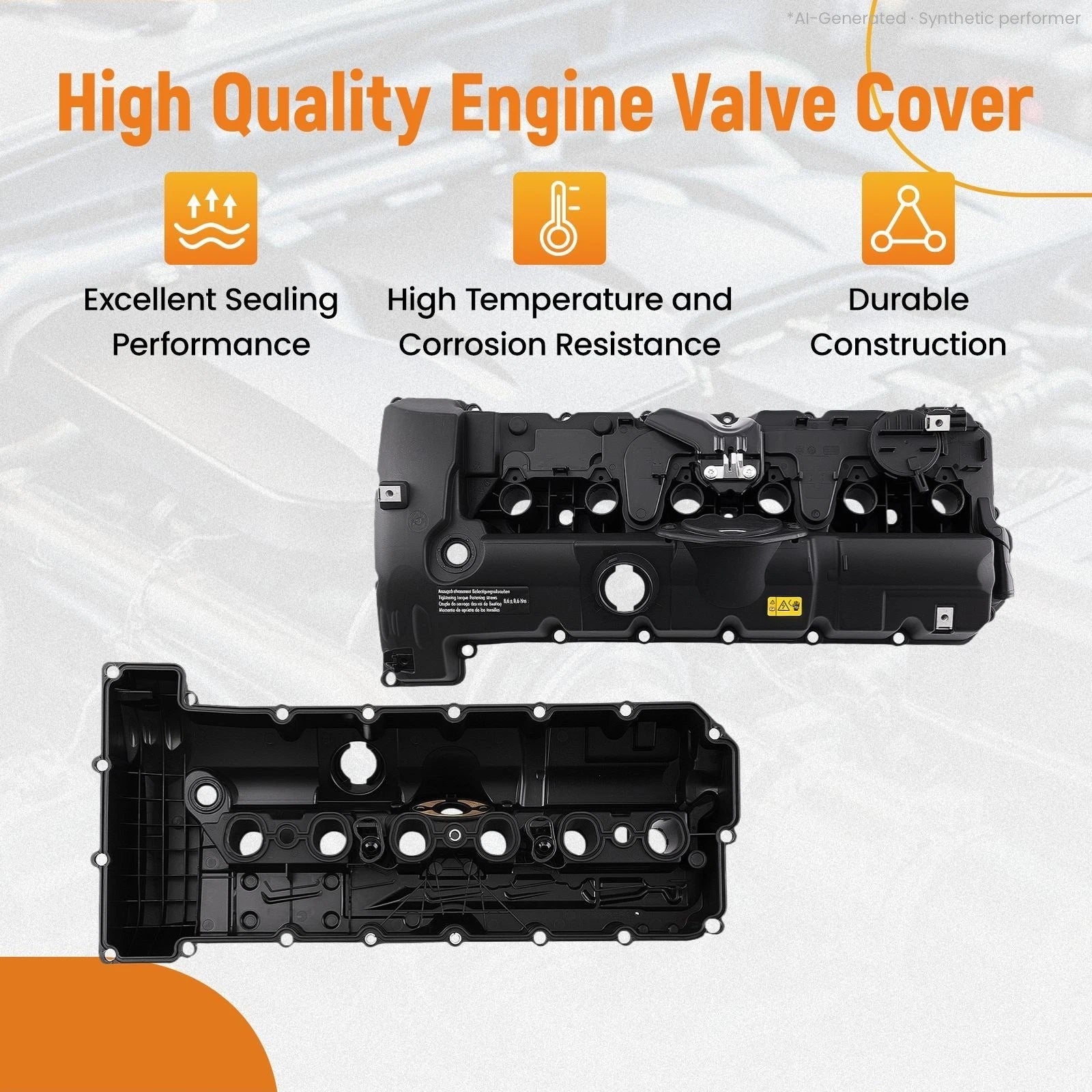 Engine Valve Cover for BMW 328i E90 E91 E92 E93 (2012–2013) 11127552281