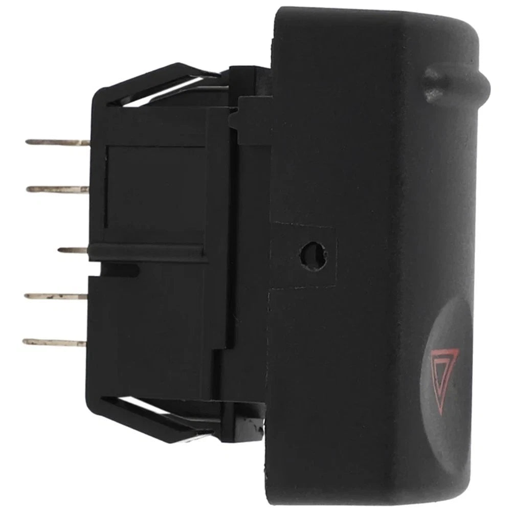 Hazard Switch for Renault R19 MK II (1992–2001) 7700817335 Black Plastic