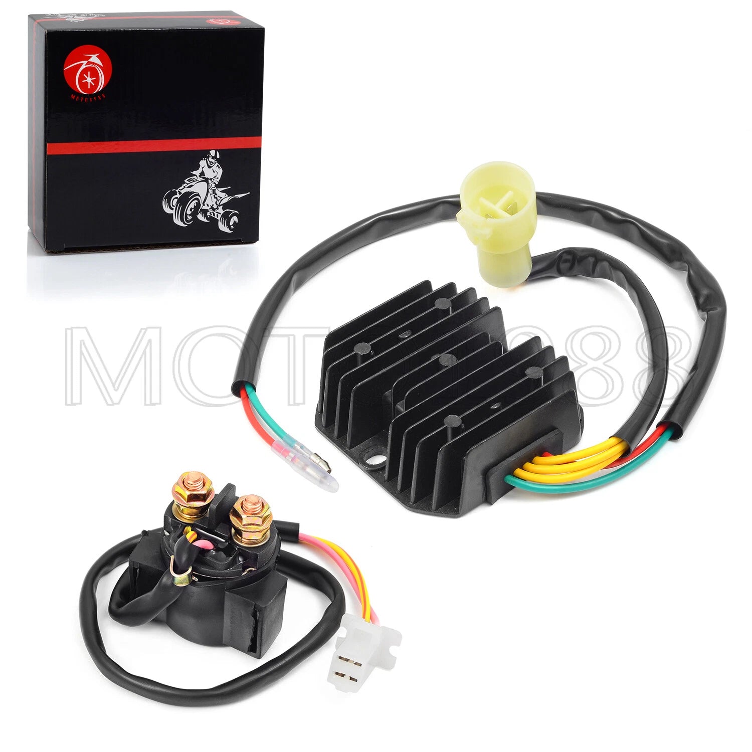 CDI Ignition Coil Starter Relay Rectifier for Honda FourTrax TRX 300 (1998–2000)