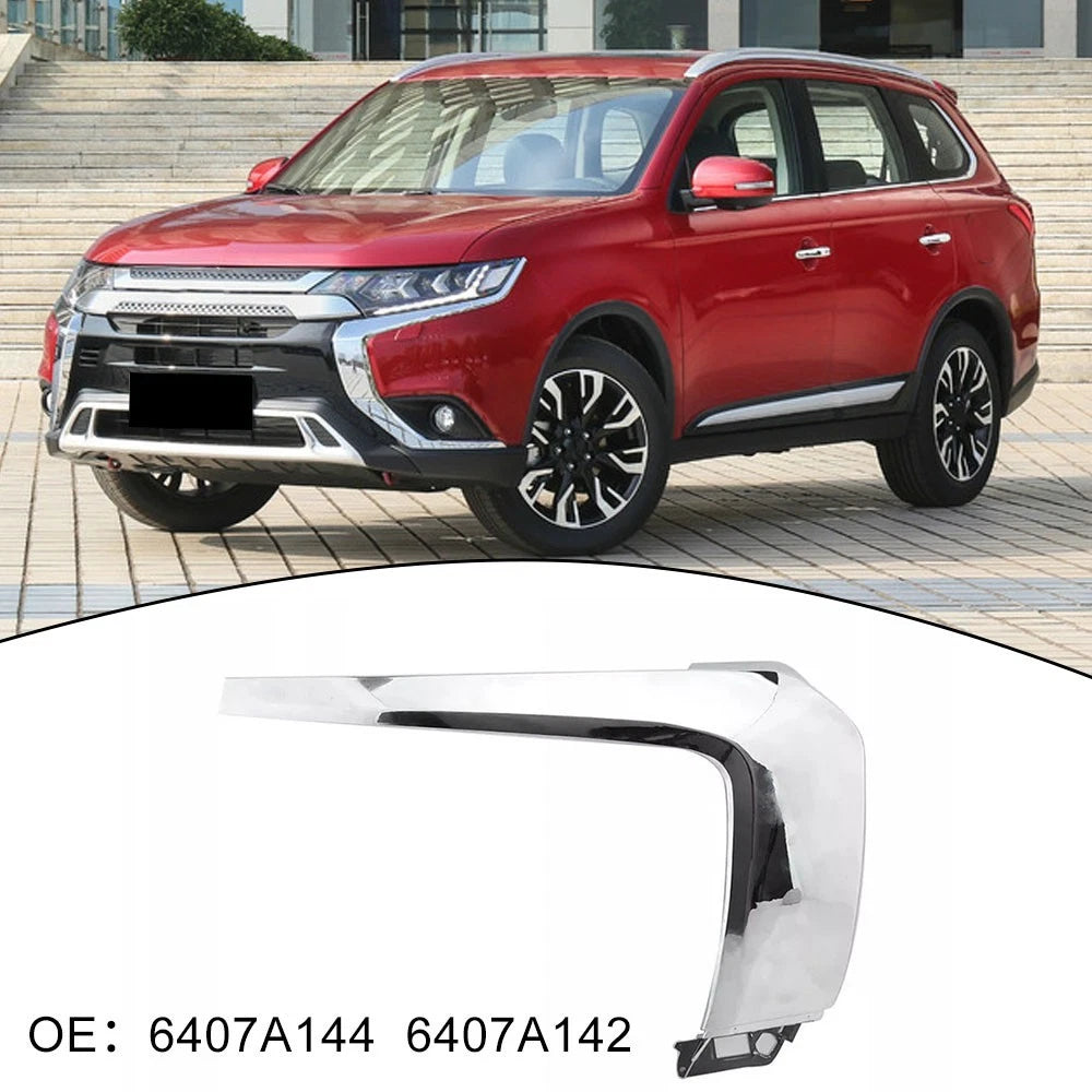 Front Chrome Molding Trim Bumper for Mitsubishi Outlander (2016–2023)