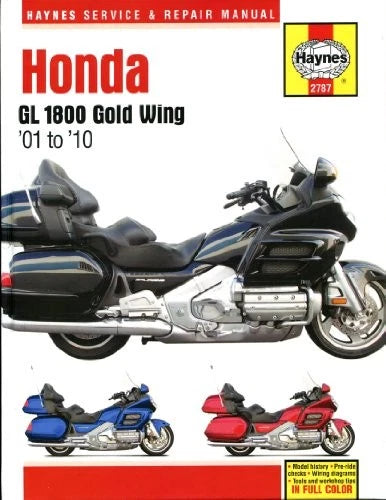Repair Manual for Honda GL 1800 Gold Wing (2001–2010)