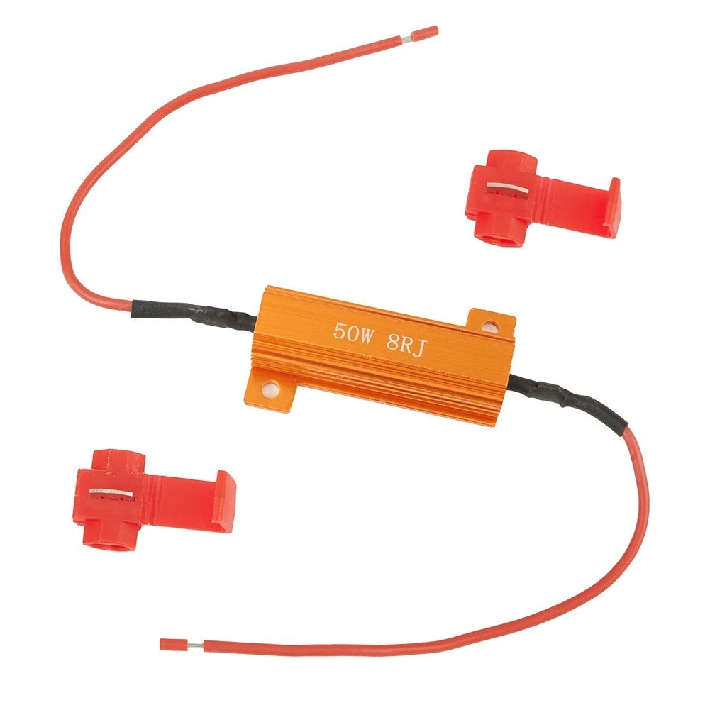 4X 50W 8ohm LED Load Resistor Decoders for Turn Signal Flash Fix