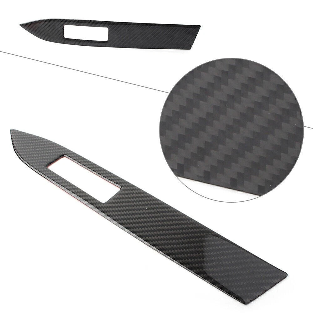 Carbon Fiber Dashboard Cover Trim for Ford Mustang (2015–2019)