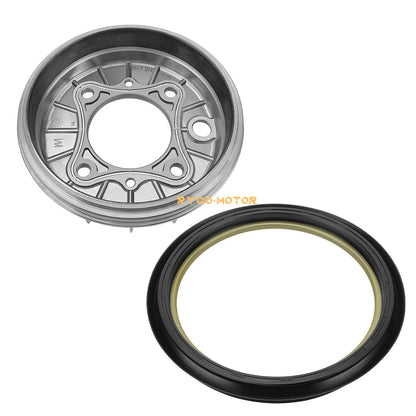 Front Brake Drum Hub & Seal Kit for Honda Rancher 350 TRX350 (2000–2006)