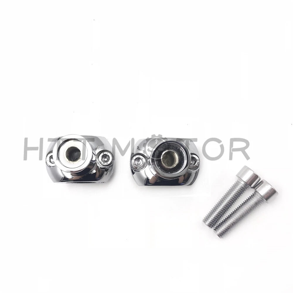 Chrome Handlebar Riser for Cruisers Choppers (25mm, 1")
