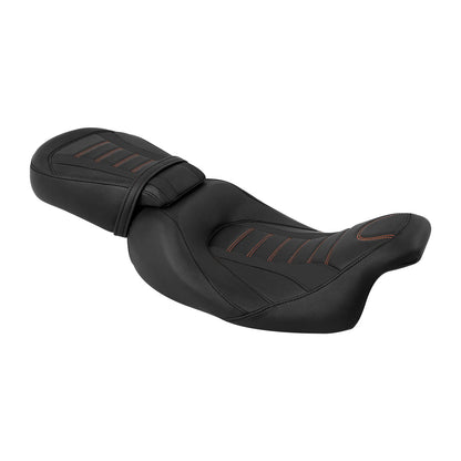 Rider Driver Passenger Seat for Harley Touring Road Glide (2009–2023)