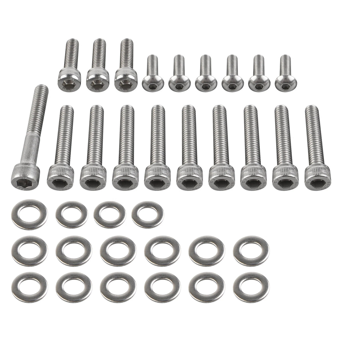 Set of 4 Right Case Cover Bolts Washers for Yamaha Banshee 350 (1987–2006)