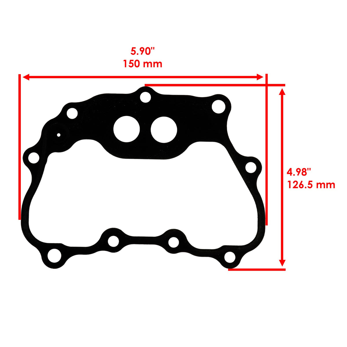 Engine Cylinder Gasket Set Replacement for Honda (2009–2014)