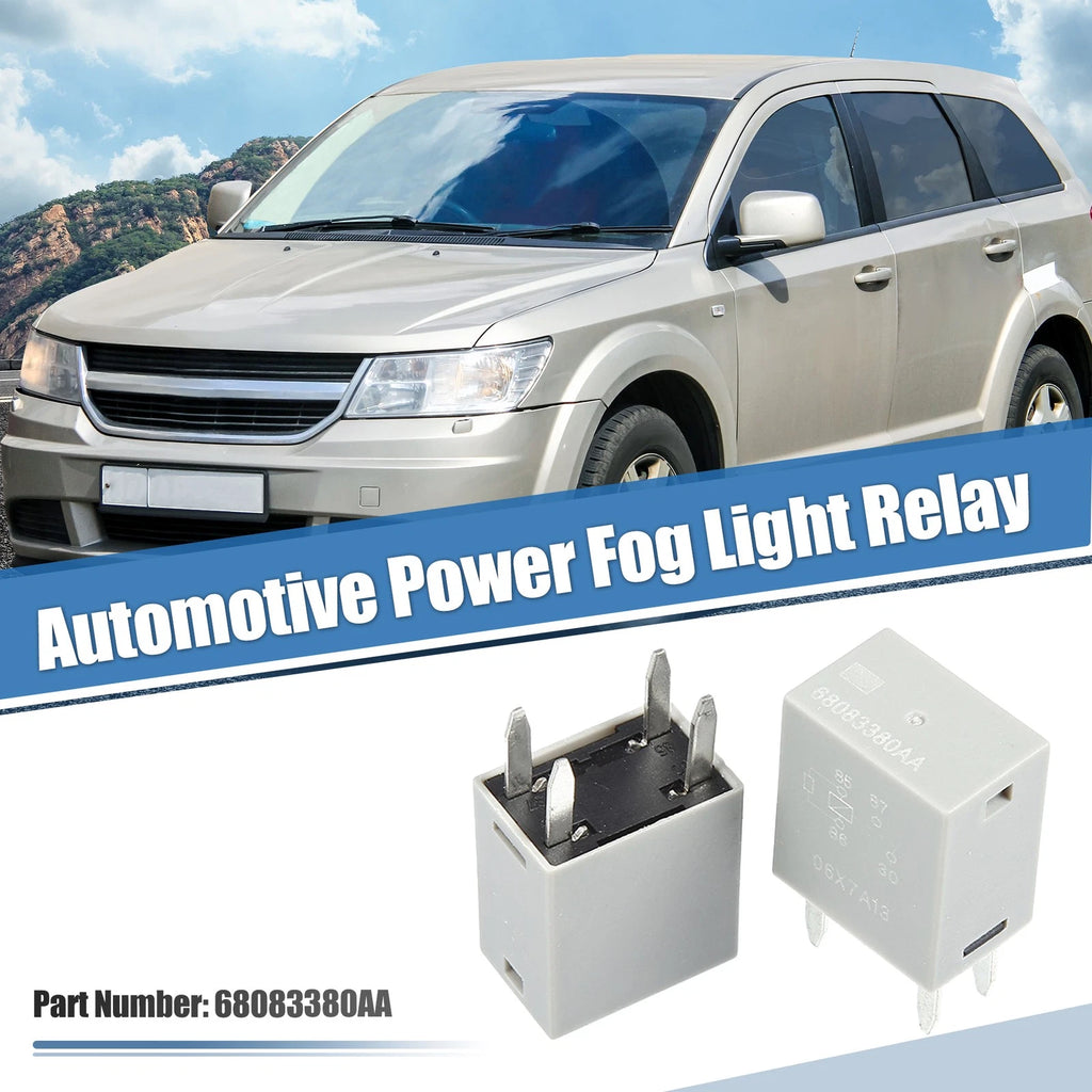2x Power Relay 4 Pin OEM Replacement for Dodge Ram and Jeep (2011–2020)
