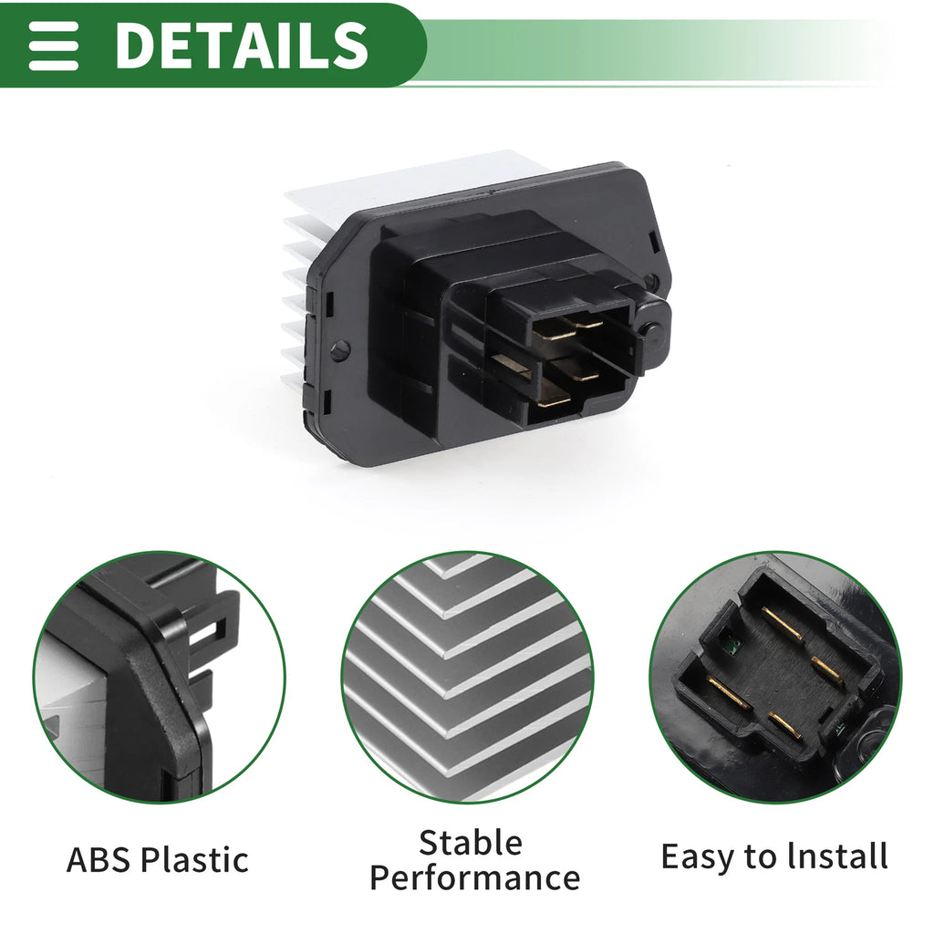 HVAC Blower Motor Resistor for Acura RLX (2014–2017)