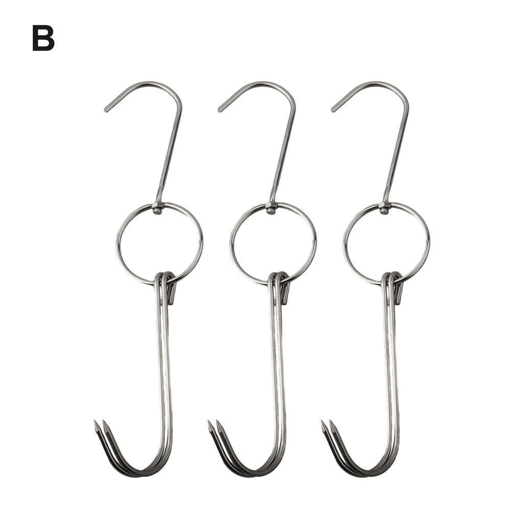 Meat Hooks for BBQ Grill Tools (Set of 2)