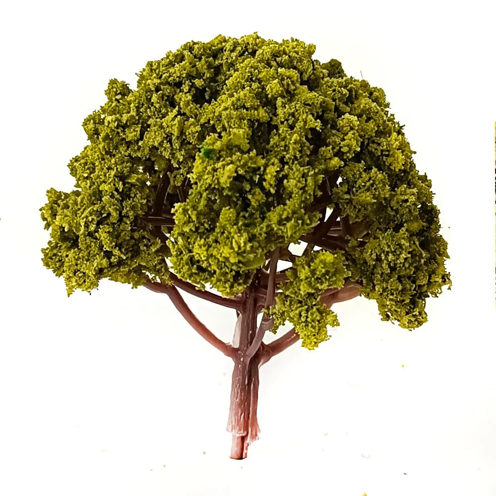 12pcs 3.14" Model Tree Scenery for Wargame Sand Table Railway