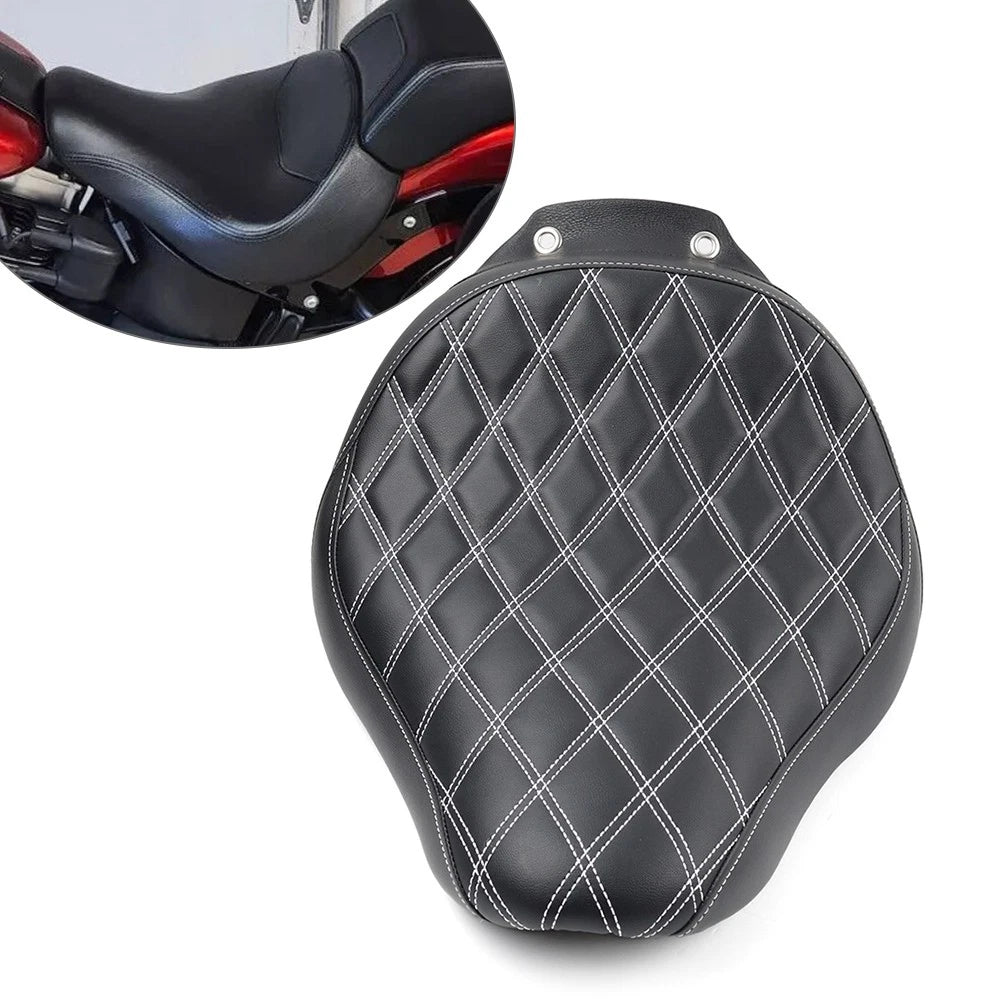Motorcycle Driver Solo Seat Saddle For Harley Fat Boy FLSTF 2007-2017 gz