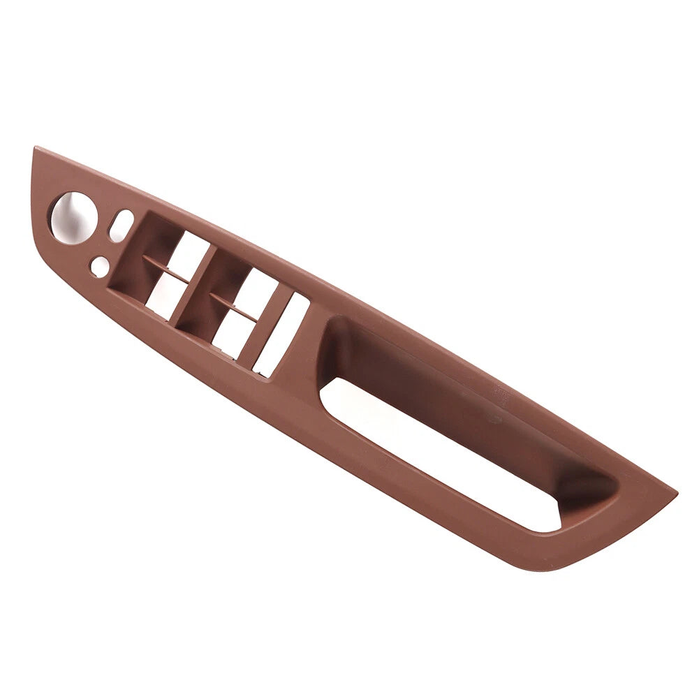 Front Door Panel Handle Pull Trim Cover Fit BMW X5 E70 X6 E71 E72 Red Wine RHD
