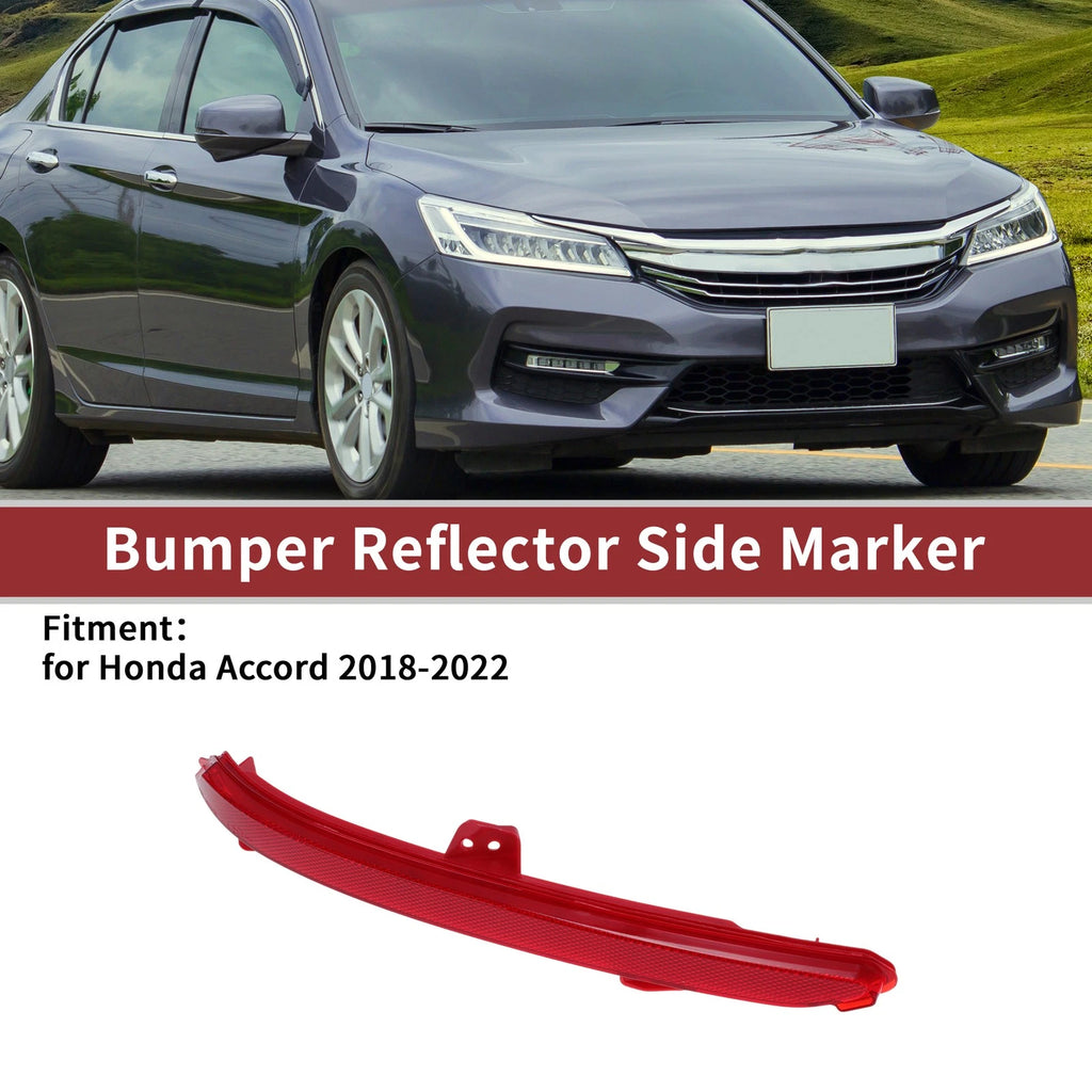 1 Pc Rear Left Bumper Reflector Replacement for Honda Accord (2018–2022)