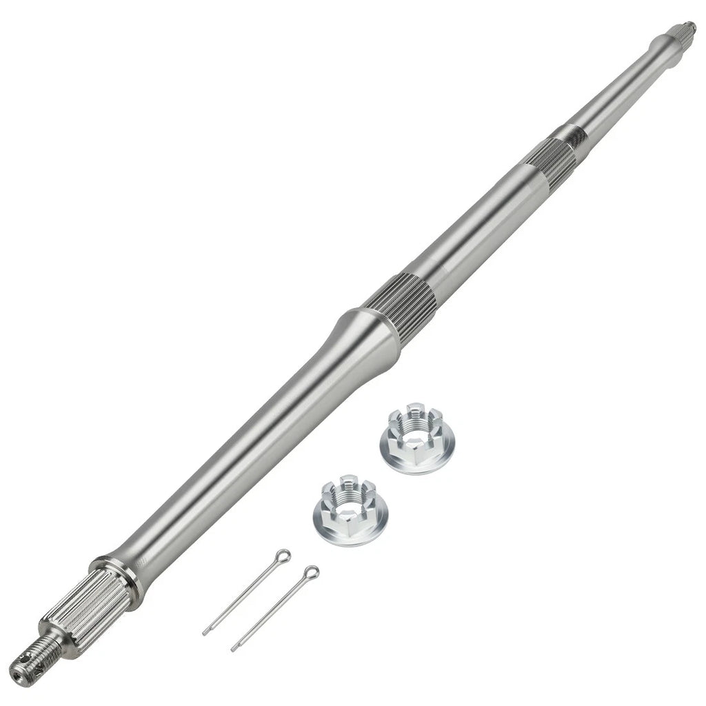 Rear Axle Shaft with Nuts Pins Kit for Yamaha YFZ350 Banshee 350 (1987–2006)