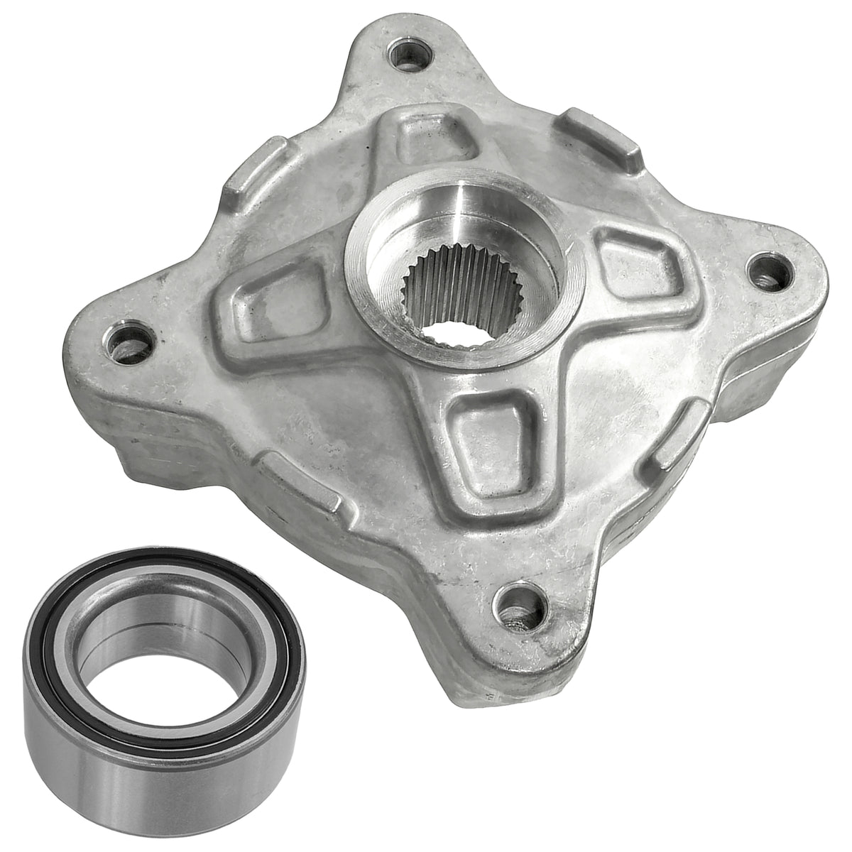 Front Wheel Hub and Ball Bearing Assembly for Polaris 5137219 (—)