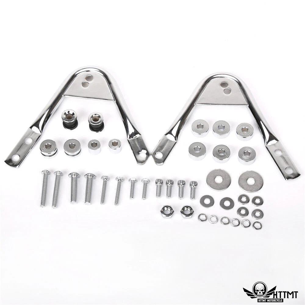 Detachable 2-Up Air Wing Luggage Rack for Harley Touring FLHT (1997–2008)