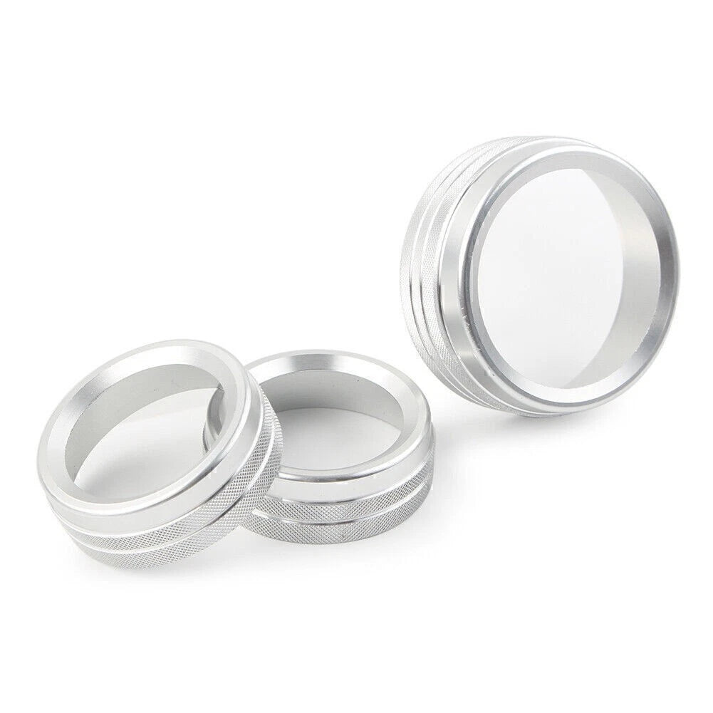 Air Conditioner Switch CD Button Knob for Dodge Challenger (2015–2020) Silver
