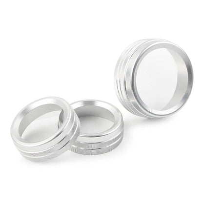 Air Conditioner Switch CD Button Knob for Dodge Challenger (2015–2020) Silver