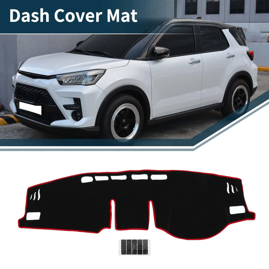 Dashboard Dash Cover Mat for Toyota Raize A200A Replacement (2019–2023)