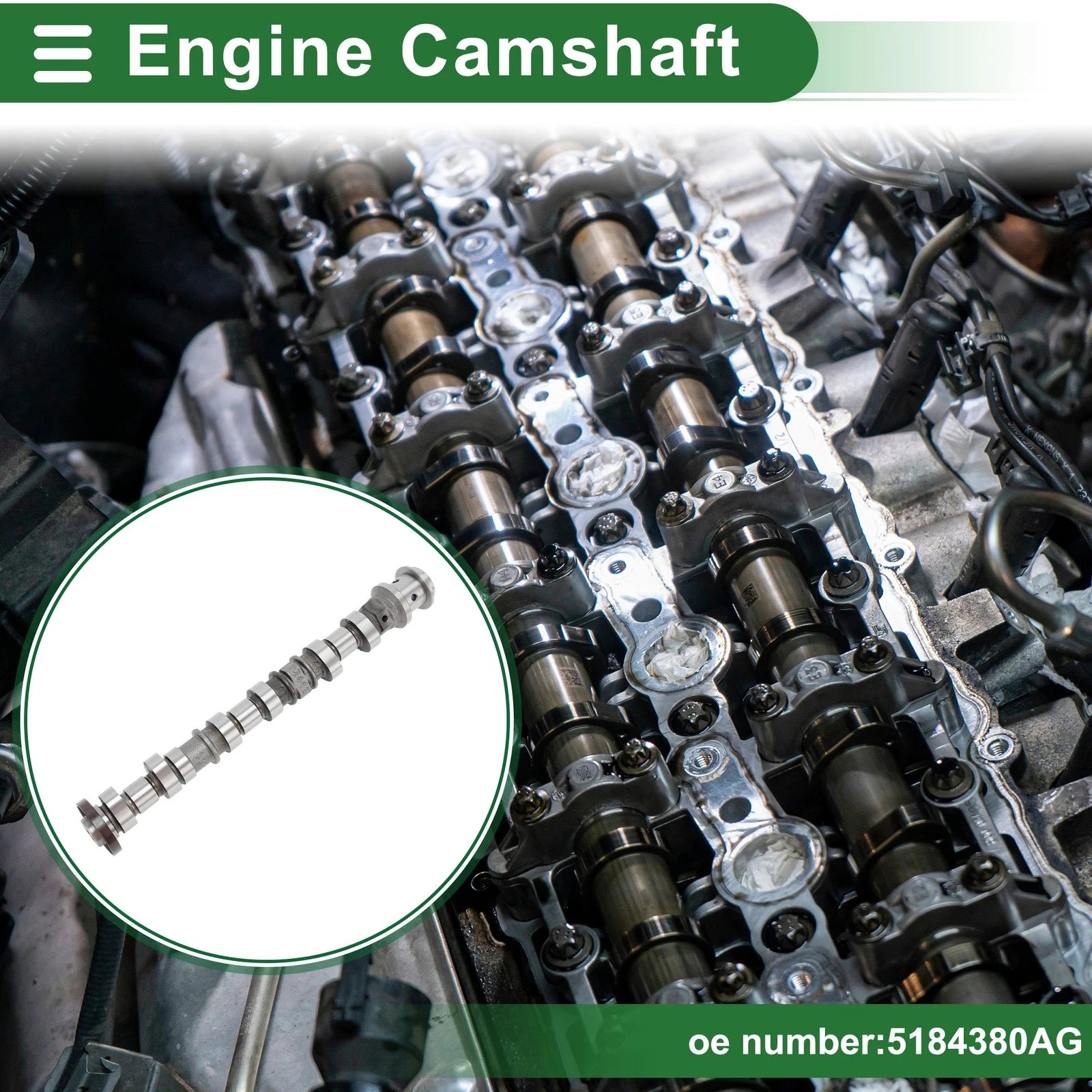 Engine Camshaft Intake for Chrysler 300 (2011–2022) OEM Replacement