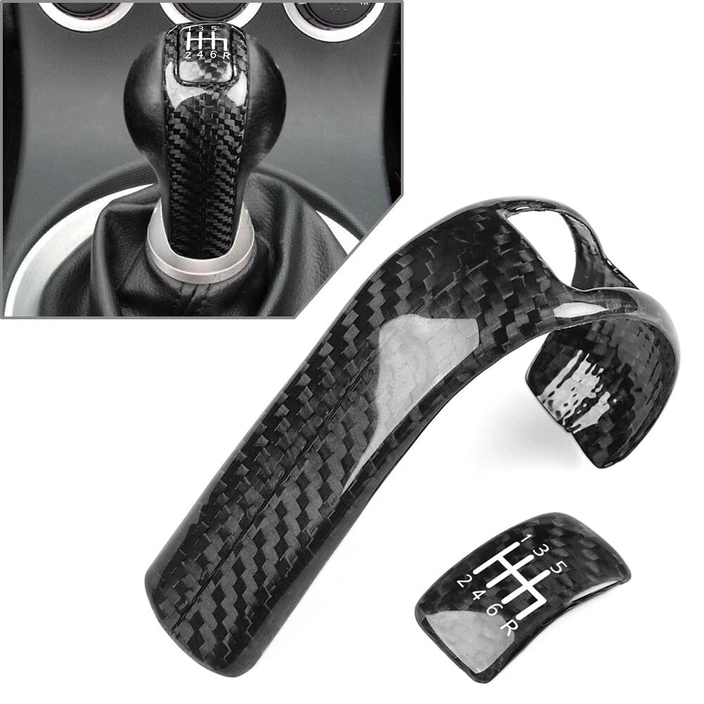 Inner Console Gear Shift Knob Cover Trim for Nissan 350Z (2003–2009) Black