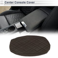 Car Center Console Cover for BMW X3 (2011–2017) Deep Brown 1 Piece