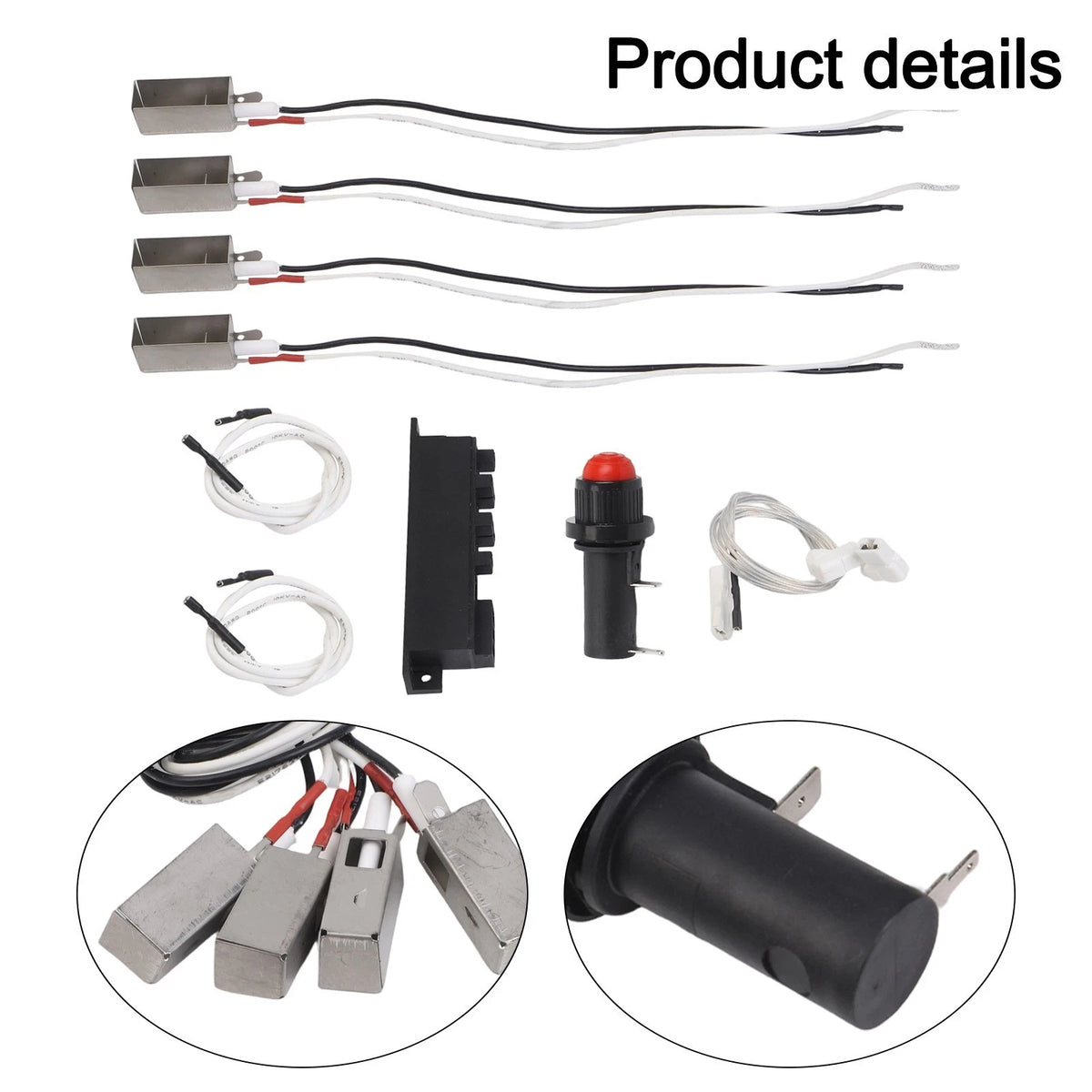 BBQ Ignition Kit for High Temperatures (Complete Installation Kit)