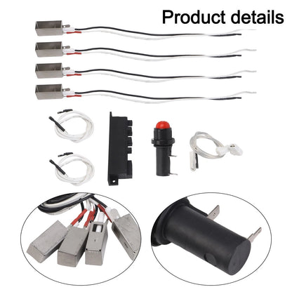 BBQ Ignition Kit for High Temperatures (Complete Installation Kit)
