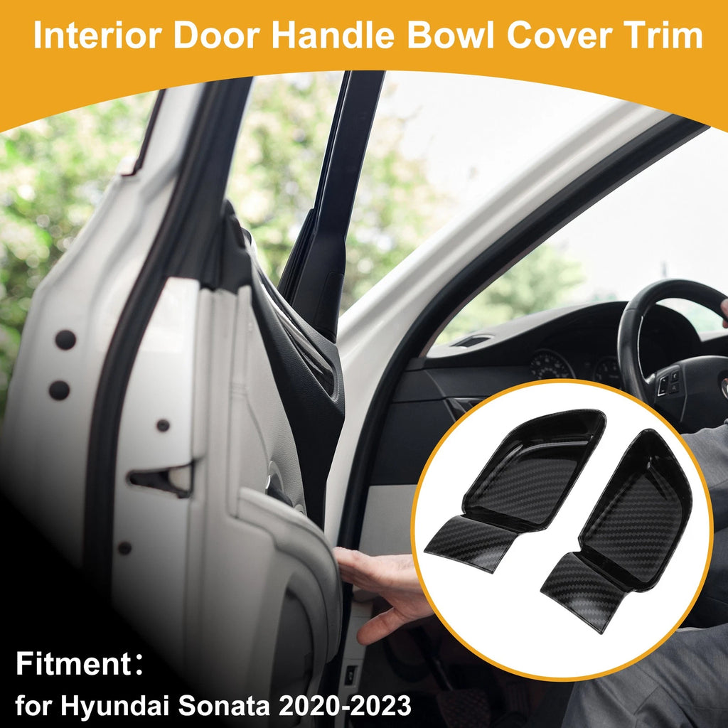 Interior Door Handle Bowl Cover Trim Replacement for Hyundai Sonata (2020–2023)