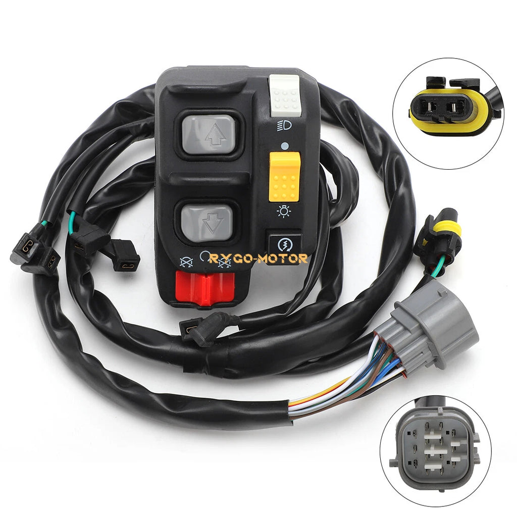 Handlebar Switch Start Stop Headlight for Honda Foreman 500 TRX500 (2008–2011)